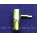 Intake Manifold Vacuum Fitting - 3mm (Fiat Pininfarina 124 Spider, 131 1980-On w/FI) - OE / RENEWED