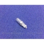 Light Bulb 12v / 1w "Rice Bulb" - Instrument Cluster / Switches / Lighter - (Fiat / Lancia / Yugo) - NEW