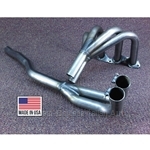 Exhaust Header Assy - Long Tube (Fiat 124 Spider + Coupe Carbureted w/o Converter) - NEW