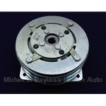 Air Conditioning Compressor Clutch Assembly - Double Groove (Fiat X1/9, Others) - OE NOS
