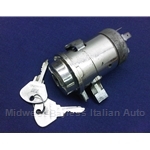 Ignition Switch OE Sipea - 6 Terminal / Short Lock (Fiat, Lamborghini, Iso Giffo, Other Italian) - OE NOS