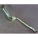 Exhaust Downpipe 2-1 (Fiat Pininfarina 124 Spider 1985.5 + all w/Rack and Pinion) - OE NOS