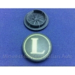 Alloy Wheel Center Cap "L" (Lancia Beta All) - U7
