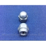 Wiper Post Nut / Wiper Arm Nut 6mm ALUMINUM (Fiat 124 Coupe, 850 Coupe / Spider, Other Italian) - OE