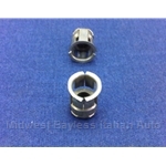 Convertible Top Rear Mounting Channel - Well Nut M6 in Body (Fiat Pininfarina 124 Spider All) - OE NOS