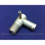 Intake Manifold Vacuum Fitting - 12mm / 3mm Brake Booster (Fiat Pininfarina 124, 131 1974-On) - OE / RENEWED