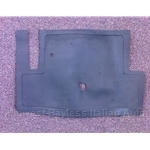 Floor Mat - Rear Left - Rubber Mat (Fiat Pininfarina 124 Spider w/Floor Mounted Seat Belt) - U8