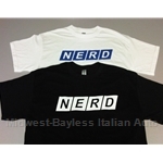 "NERD" Front Logo T-Shirt - White or Black
