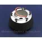 Steering Wheel Hub Boss - MOMO Pattern (Fiat Pininfarina 124 Spider 1979-On + Fiat Bertone X1/9 + Other Fiat / Lancia) - OE NOS