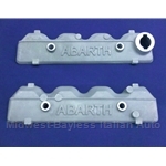 Valve Cover DOHC PAIR 2x - ABARTH (Fiat Pininfarina 124 Spider, Coupe, 131 / Brava, Other FIAT) - NEW