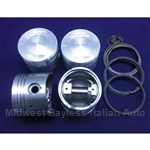 Piston Set 85.0mm DOHC (Fiat Pininfarina 124, 131, Lancia Beta All 1.8/2.0) - NEW