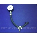 Fuel Pressure Gauge Tool (Fiat Lancia All w/Bosch L-Jet Fuel Injection 1980-On) - OE