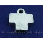 Brake Line Distribution Block M10x1.25 ISO Bubble - 3 Lines (Fiat X1/9, 124, 850, 131, 128, Yugo, Lancia) - U8