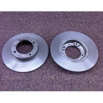 Brake Rotor PAIR 2x (Fiat 850 Spider, Coupe through 1968) - RECONDITIONED