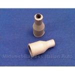 Spark Plug Wire Boot - Cap Terminal End - 7mm  (Fiat 124, 131, 128, X1/9, Lancia Beta + Other Italian) - OE NOS