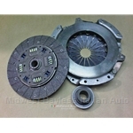 Clutch KIT Cover + Disc + Bearing (Fiat Pininfarina 124 Spider, Coupe 1971-On, 131/Brava) - OE NOS