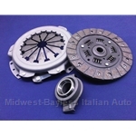 Clutch KIT Cover + Disc + Release Bearing -  Thin Style (Fiat X1/9, 128 1975-On 4-Spd) - NEW