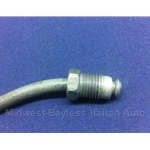 Clutch Line Metal Pipe - Flare Fitting - ISO Bubble (Fiat Bertone X1/9, Lancia Scorpion at Master) - U8