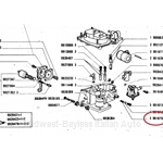 Carburetor - Idle Jet Secondary "60" (Fiat 124, 131 w/ADFA 1975-78) - OE NOS