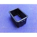 Console Dash Switch Bucket Surround Black (Fiat X1/9 1973-78, Fiat 124 Coupe Sedan, 128, Lancia) - U8