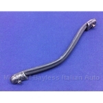 Convertible Top Center Pull Handle w/Black Ends (Fiat 124 Spider) - U8