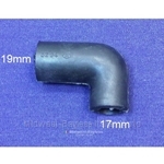 Crankcase Oil Breather Hose Elbow DOHC (Fiat 124 All 1973-77, 131, Lancia to 1977) - NEW