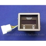 Digital Clock Veglia Brown (Fiat Strada Lancia Beta) - OE NOS