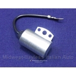 Distributor Ignition Condenser (Fiat 124, Lancia w/S144 Single Point Dist.) - NEW