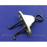 Door Catch Check Strap - Factory Approved Replacement (Fiat Bertone X1/9 All, 850, 128 Sedan/Wagon ) - OE NOS