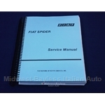 Factory Service Manual (Fiat Pininfarina 124 Spider 1975-85) - NEW