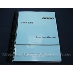 Factory Service Manual (Fiat Bertone X19 1979-88) - NEW