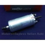 Fuel Pump Electric - High Pressure "BOSCH" (Fiat Bertone X1/9, All SOHC w/FI) - FACTORY FITTED OE
