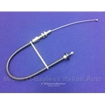 Accelerator Cable Fuel Injection (Fiat 124 Spider Pininfarina 1980-1985) - NEW