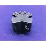 Heater Defrost Fan Switch (Fiat 850 Spider Coupe 1973) - OE