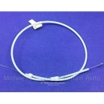 Hood Release Cable Assembly (Fiat 128 SL 3P) - NEW