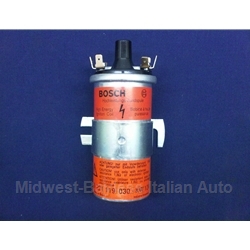 Fiat 128 Ignition Coil For Electronic Ignition Bosch Super Red