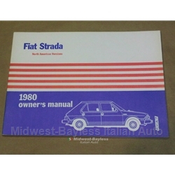 Owners Manual (Fiat Strada 1980) - OE NOS