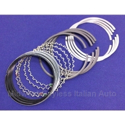 Piston Rings 86.8mm SOHC Chrome (Fiat Bertone X1/9, 128, Yugo) - NEW
