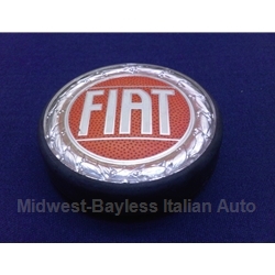 Alloy Wheel Center Cap "FIAT Wreath" (Fiat 124 Spider 2000) - U8