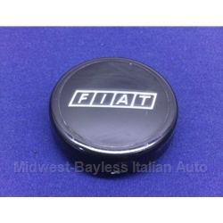 Alloy Wheel Center Cap "FIAT" (Fiat 124 Spider, X19, 131, 128) - OE NOS