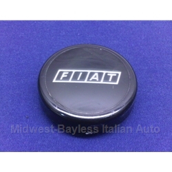 Genuine Fiat 500 By Diesel Wheel Centre Cap – 51834627 – Black (Italy Made)