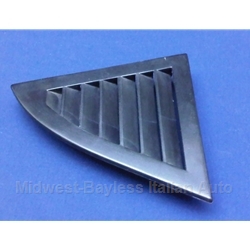 Side Vent C-Pillar Right Black (Lancia Beta Coupe All) - OE NOS