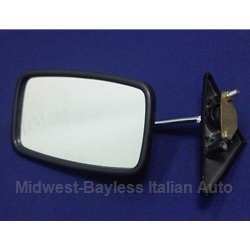         Side View Mirror Left (Fiat 131 4-Dr, Wagon 1975-78) - OE NOS