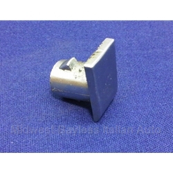Arm Rest Screw Cap Plug Chrome (Fiat X1/9, 124, 128) - U8