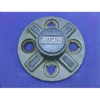 Steel Wheel Center Cap Cover - Metal "FIAT" (Fiat 131 to 1978) - U8