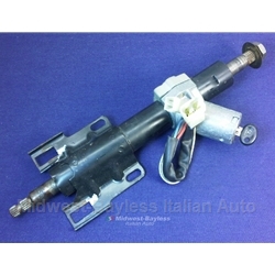 Steering Column w/Ignition Switch and Key (Fiat Bertone X1/9 1979-85) - U8