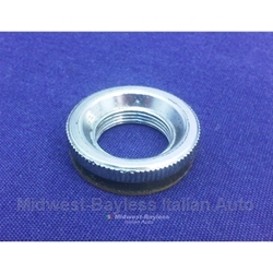 Switch Bezel Thumb Nut Ring Chrome (Fiat 124, 850) - U8