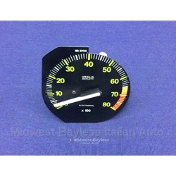 Tachometer Clockwise (Fiat Bertone X1/9 1979 + 1980-86) - OE NOS
