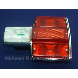 Tail Light Assembly Right - Red (Fiat 131 Sedan 1975-78) - OE NOS