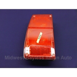 Tail Light Assembly Left Red (Fiat 128 SL Coupe 1972-75) - OE NOS